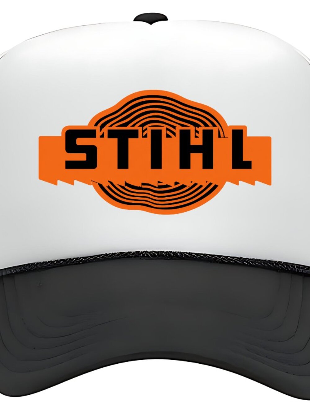 Stihl Chainsaws Foam Trucker Mesh Snapback Cap Hat Printed Graphic